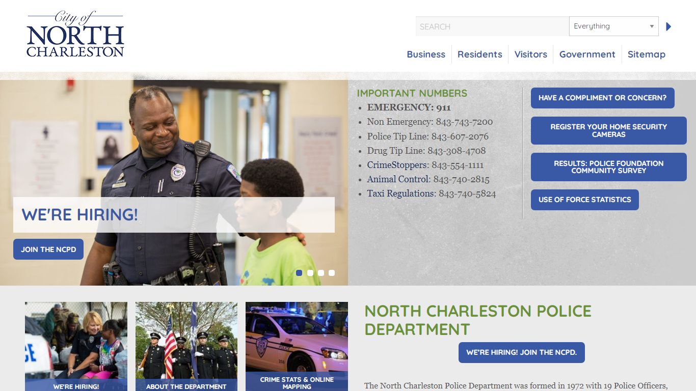 Police and Public Safety – City of North Charleston, SC